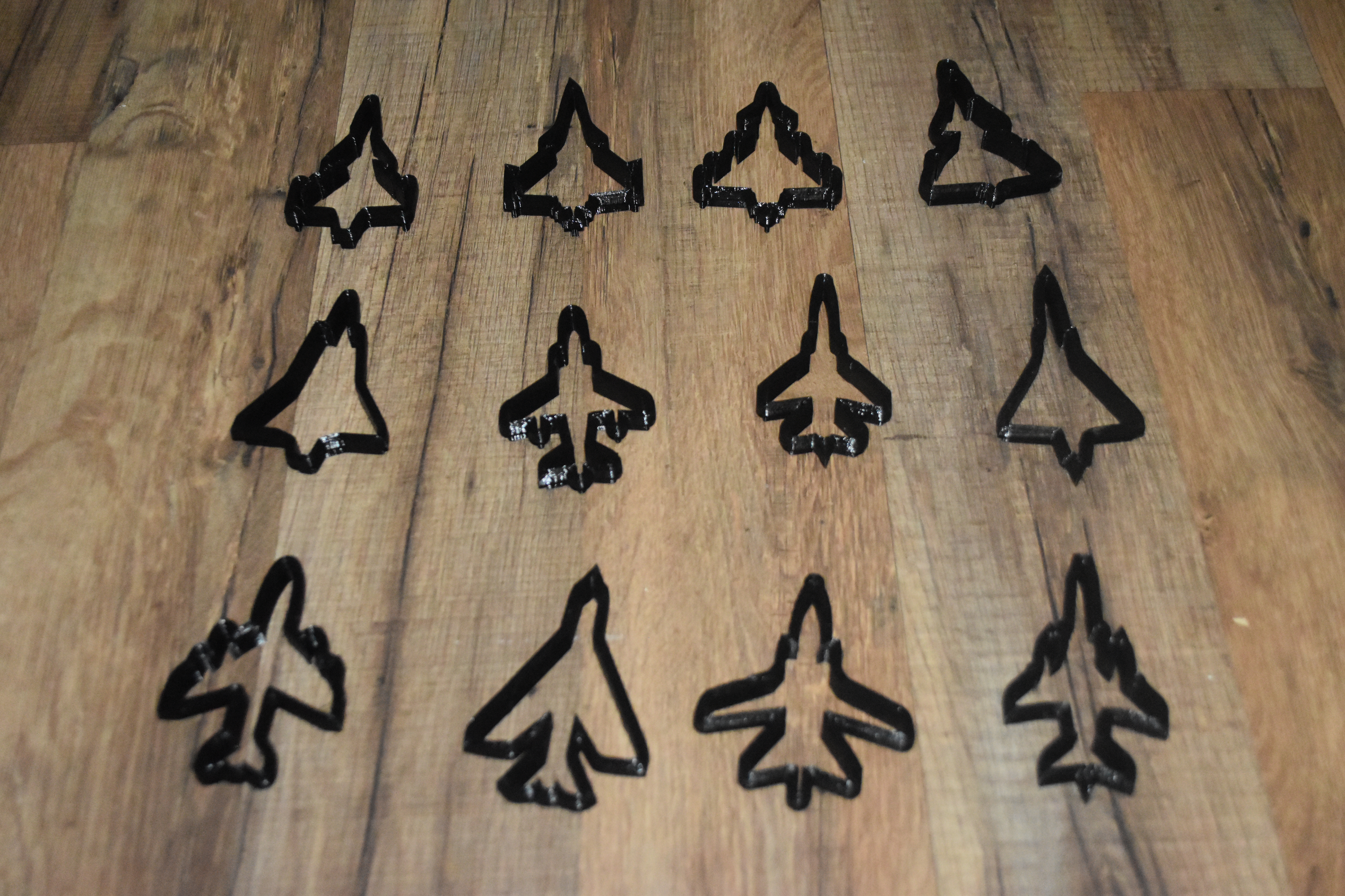 European Fighter Jet Cookie Cutters