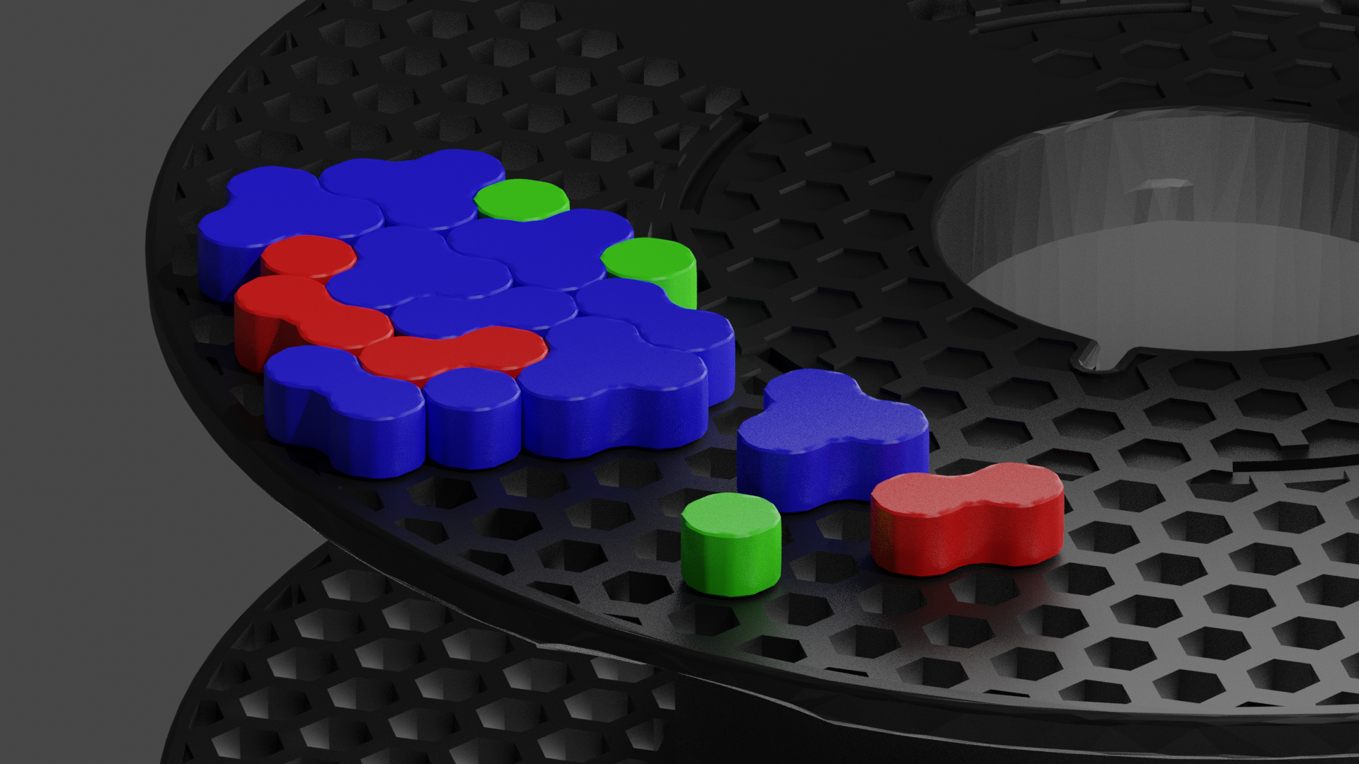 PrusamentSpool-pegs for decoration and crafts 3D model