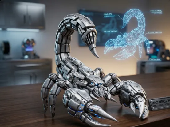 Scorpion-Mech Figure