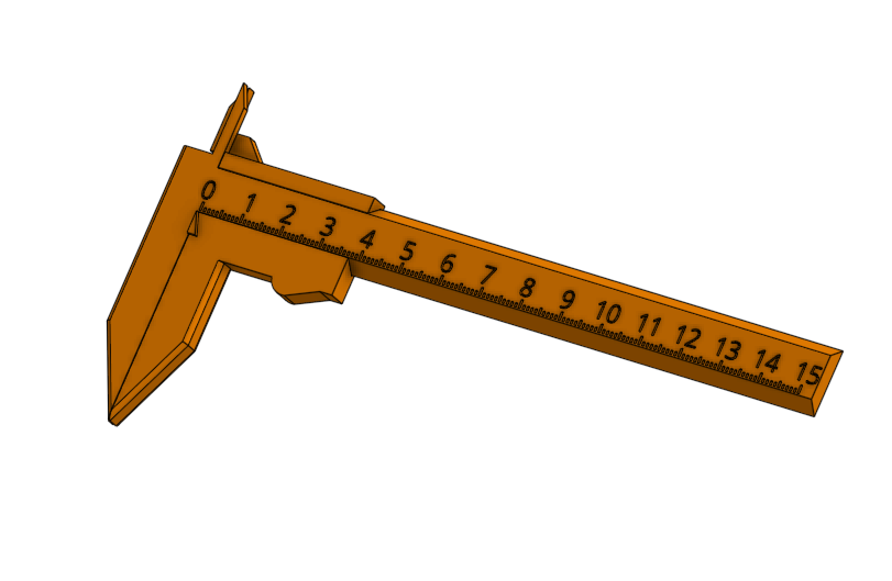 3D printed calipers 15cm