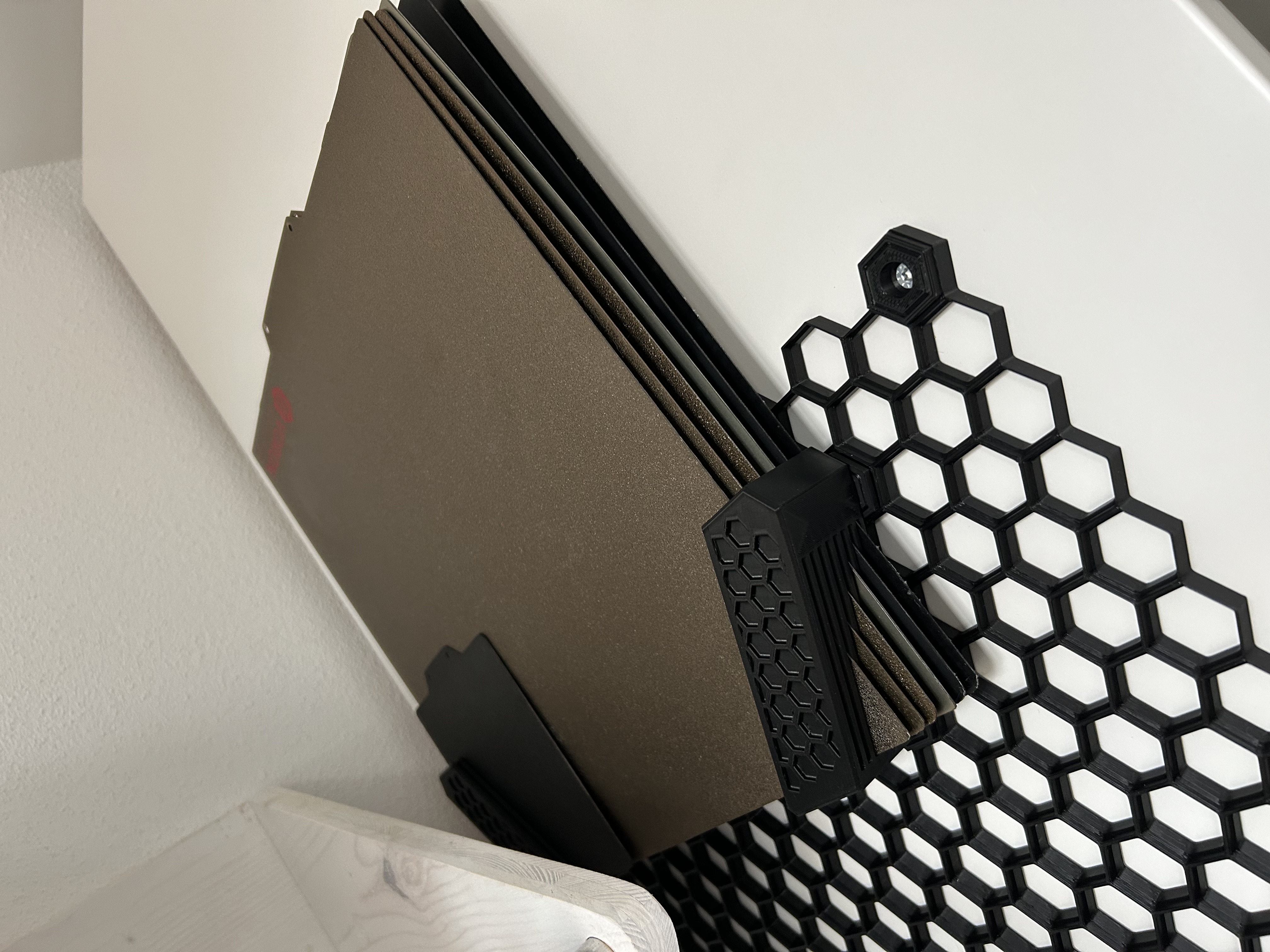 HSW PEI print plate mount with Honeycomb design