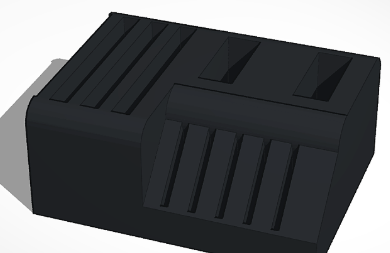 Kleiner SSD USB und Micro-SD Kartenhalter