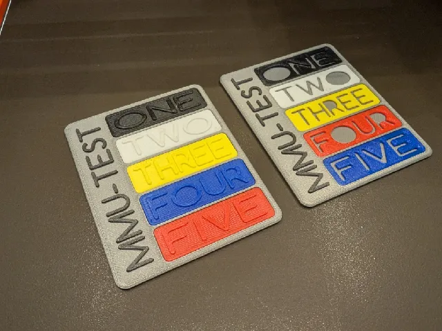 MMU (INDX, XL, AMS, etc.) 5 COLOR TEST | with tray