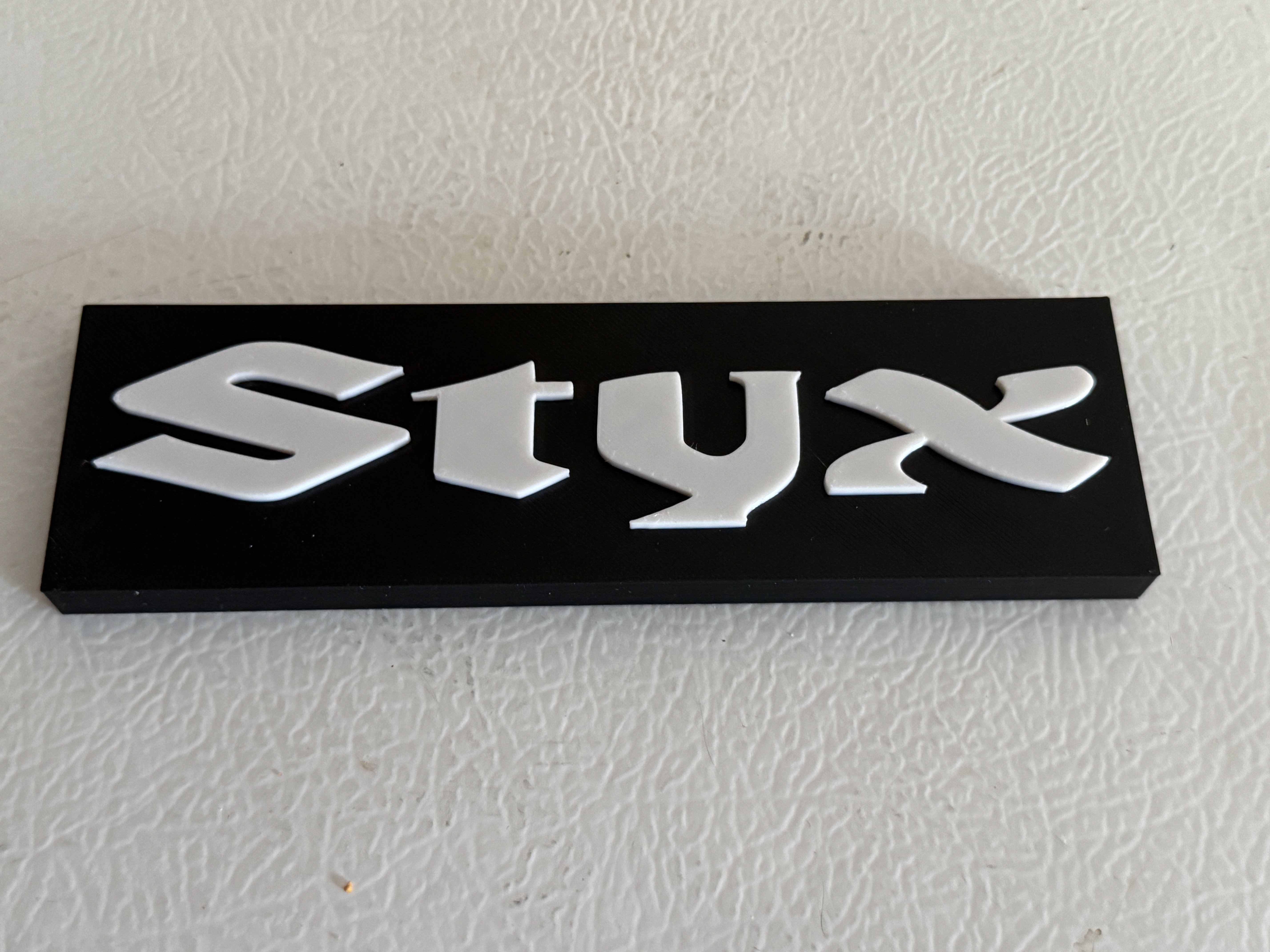 Styx Band Sign
