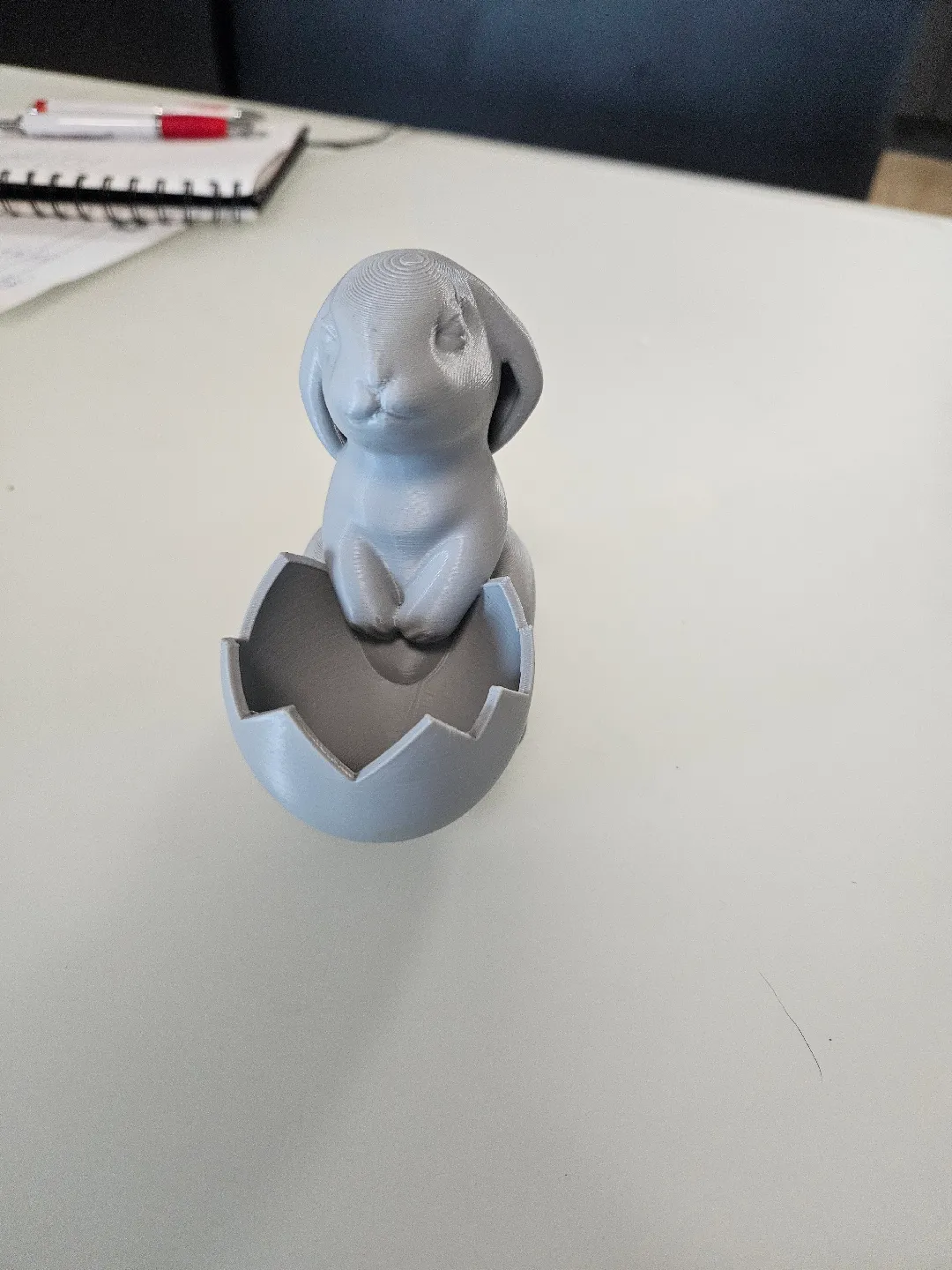 Easter Bunny with Egg No Support — miniatura 14