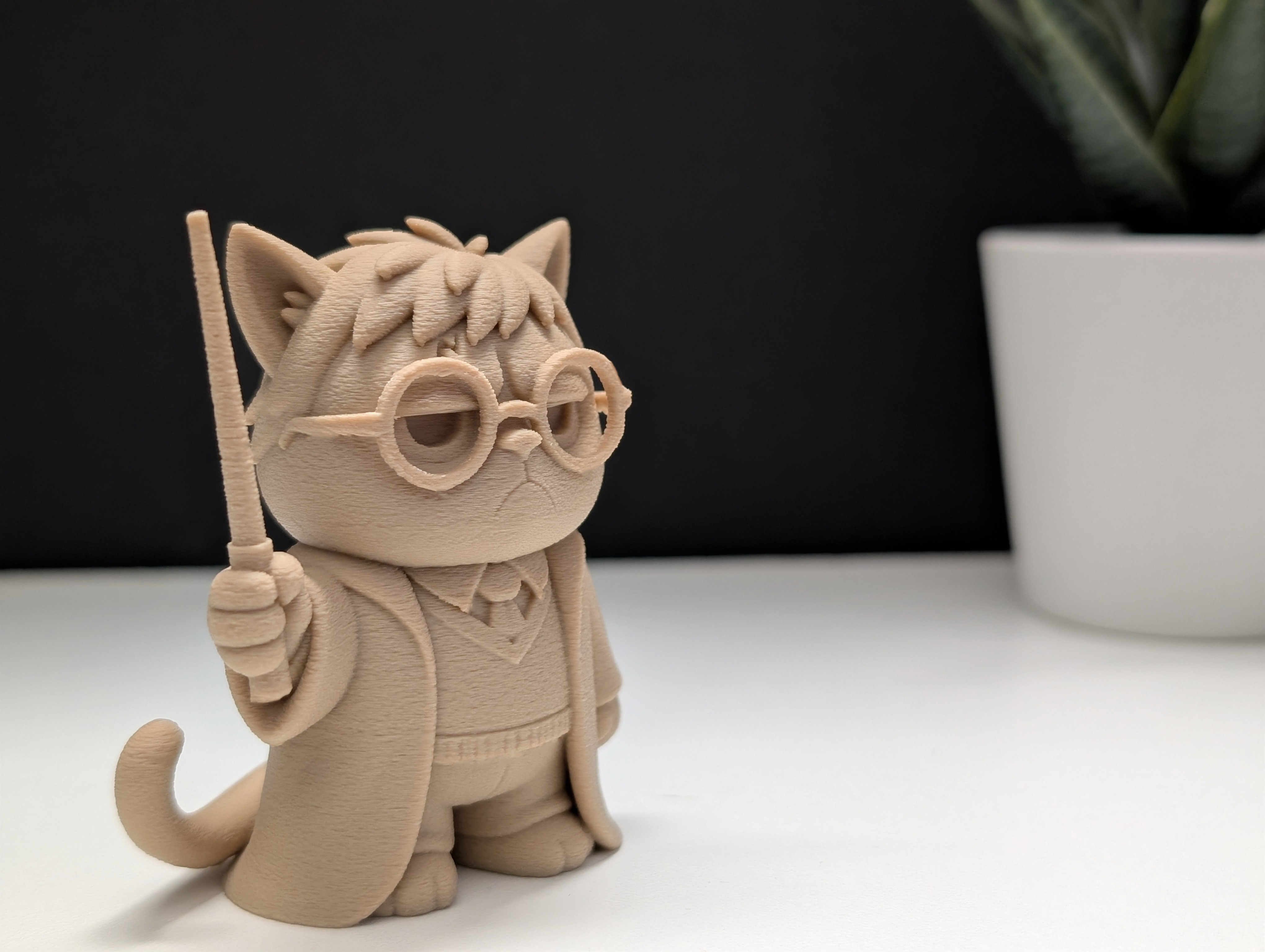Miniatura 3 do modelo 3D Grumpy Cat Potter