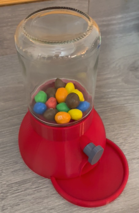 Distributeur de m&m's
