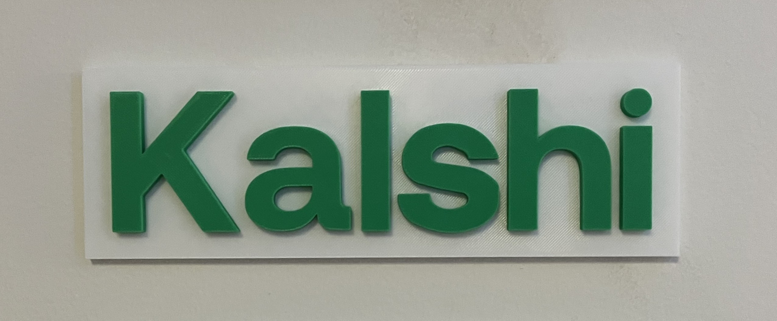 Kalshi Wall Art 3D model