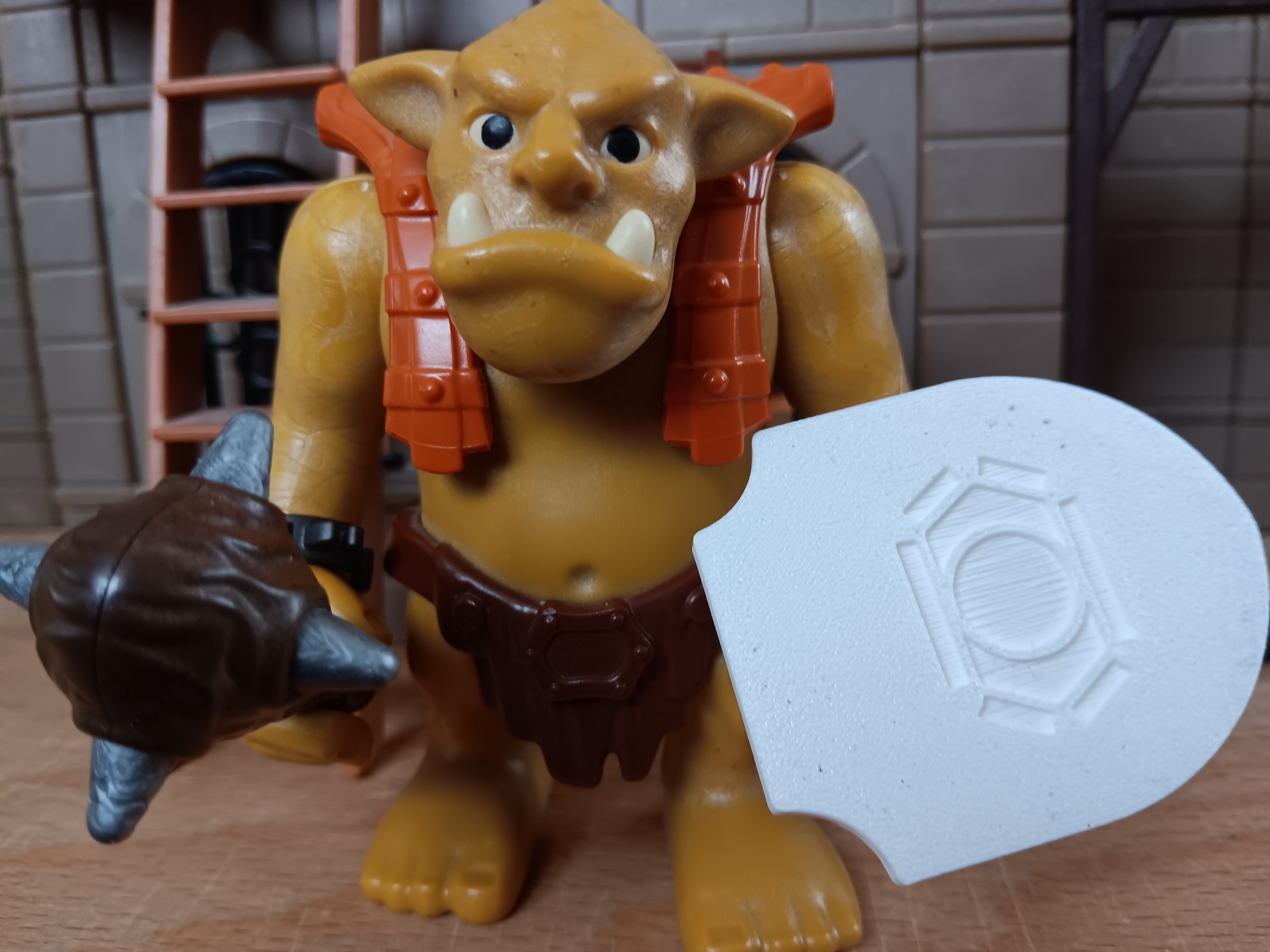 Shield for Playmobil Knights/Novelmore Troll/Robot