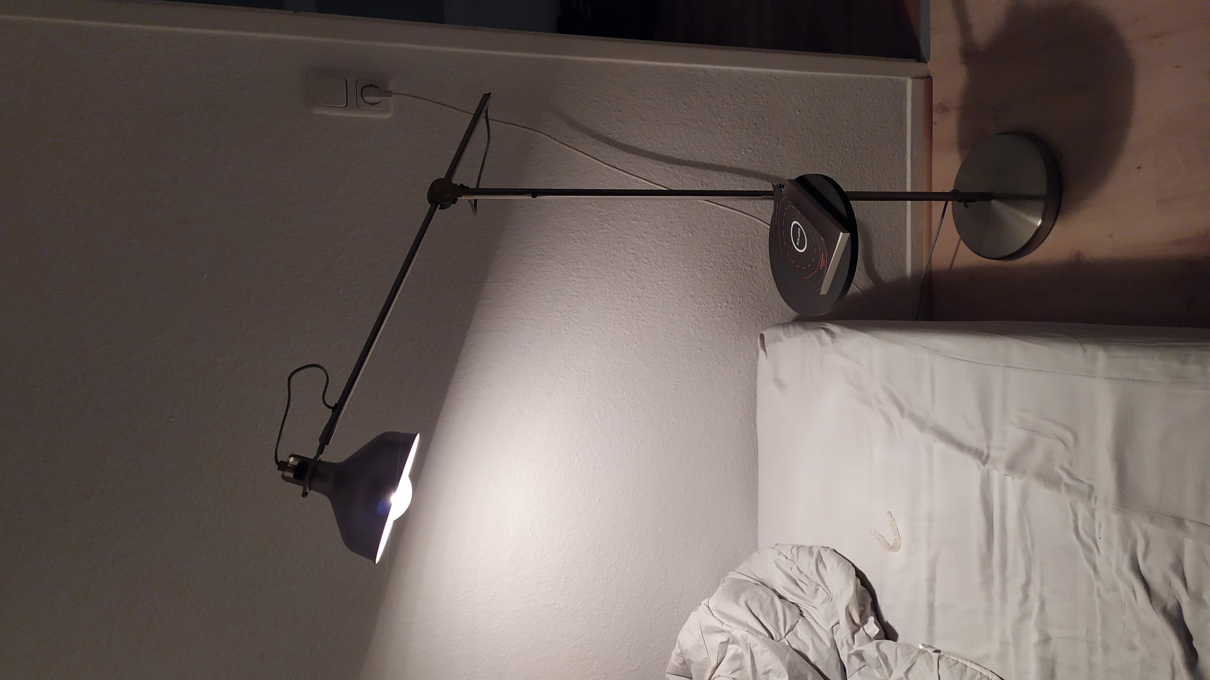 Mr Frog the nightstand for IKEA RANARP floorlamp
