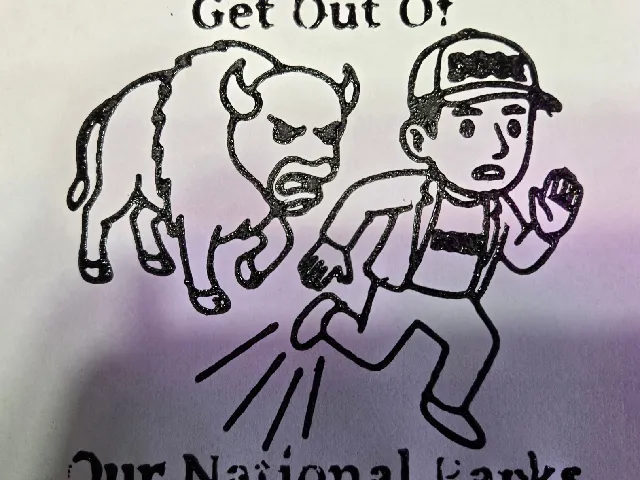 Get DOGE Out of Our National Parks Stamp
