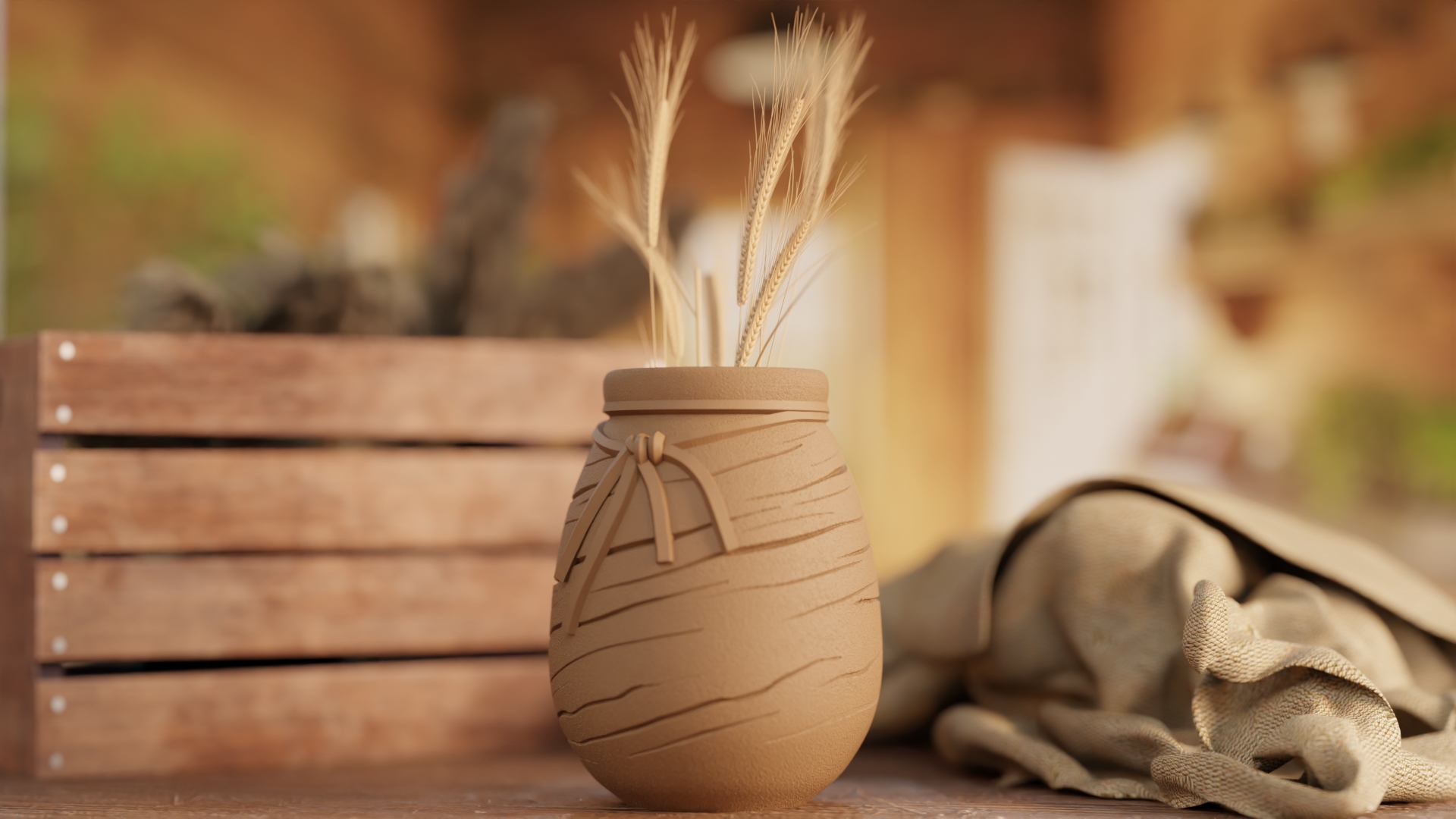 Saddle Bag Vase