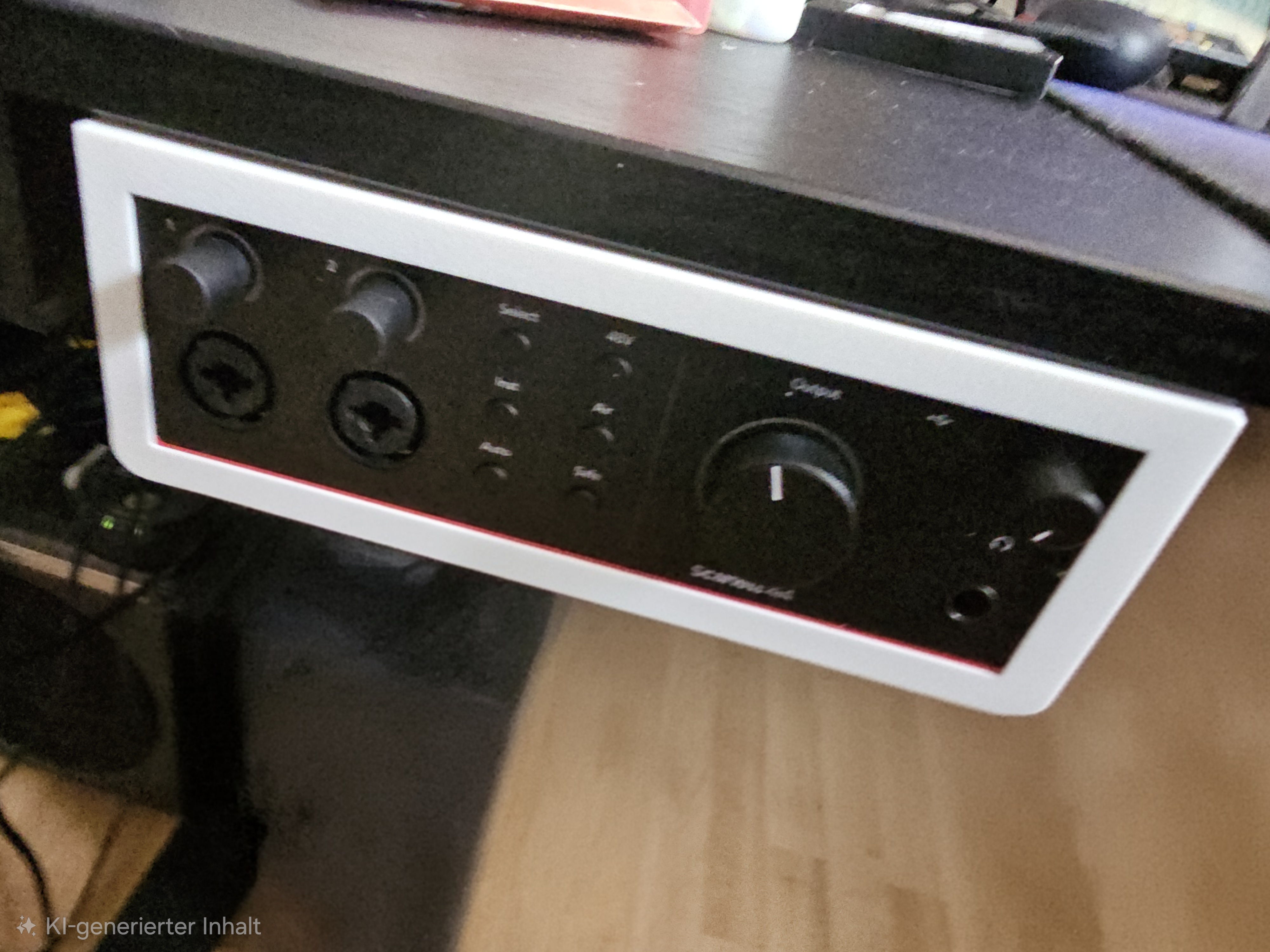 Under desk mount Focusrite 4i4 v4