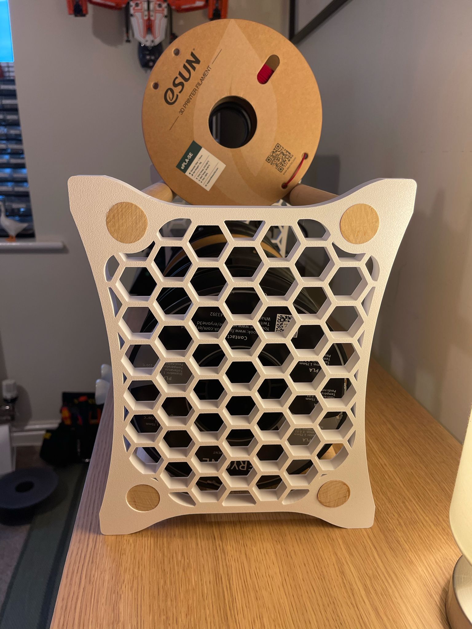 Miniatura 2 do modelo 3D Filament Storage Rack