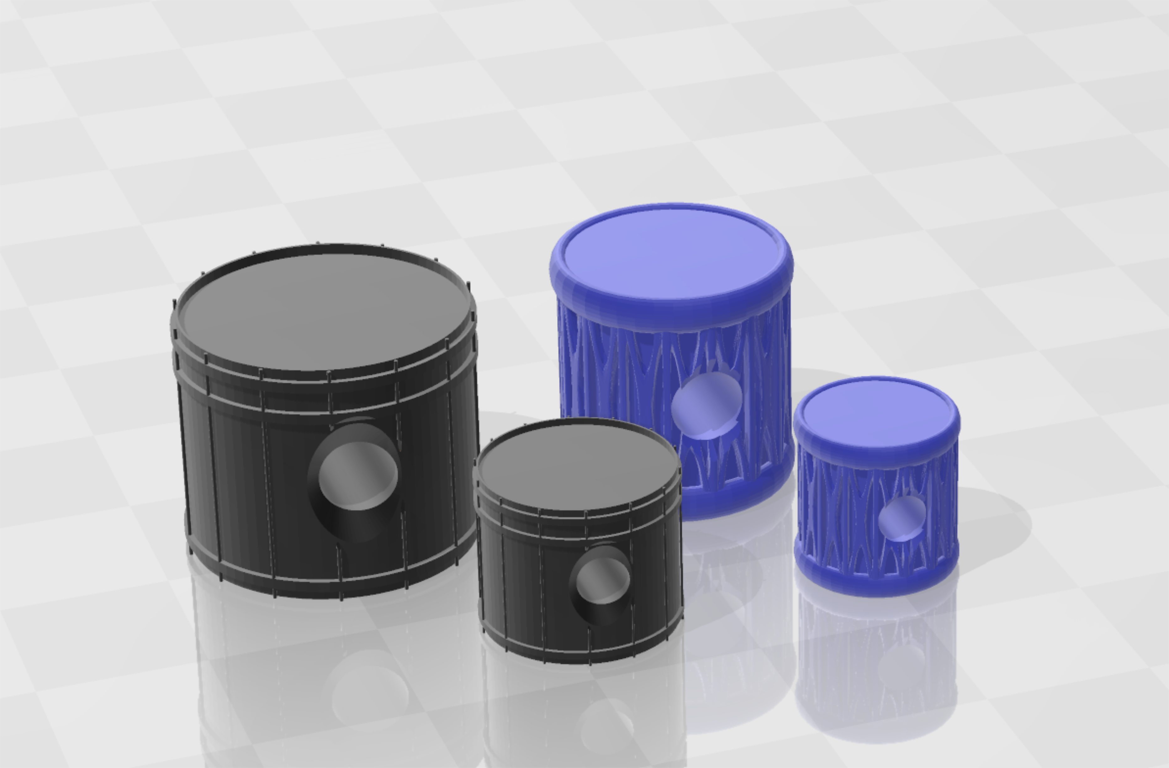 Snare drum beads