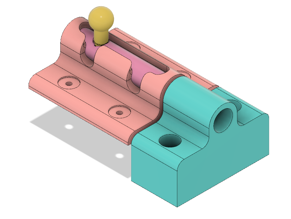 Sliding Balcony Door Latch