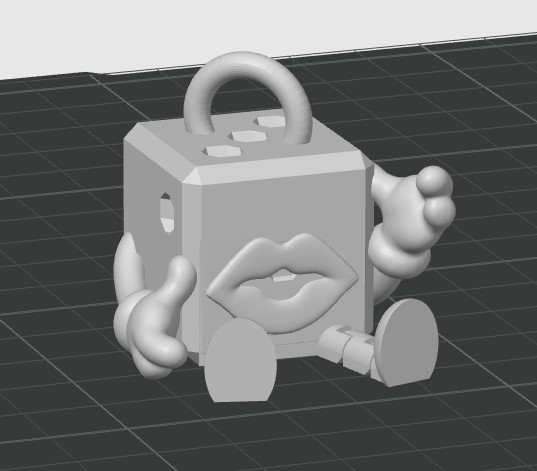 Dice buddy Keychain