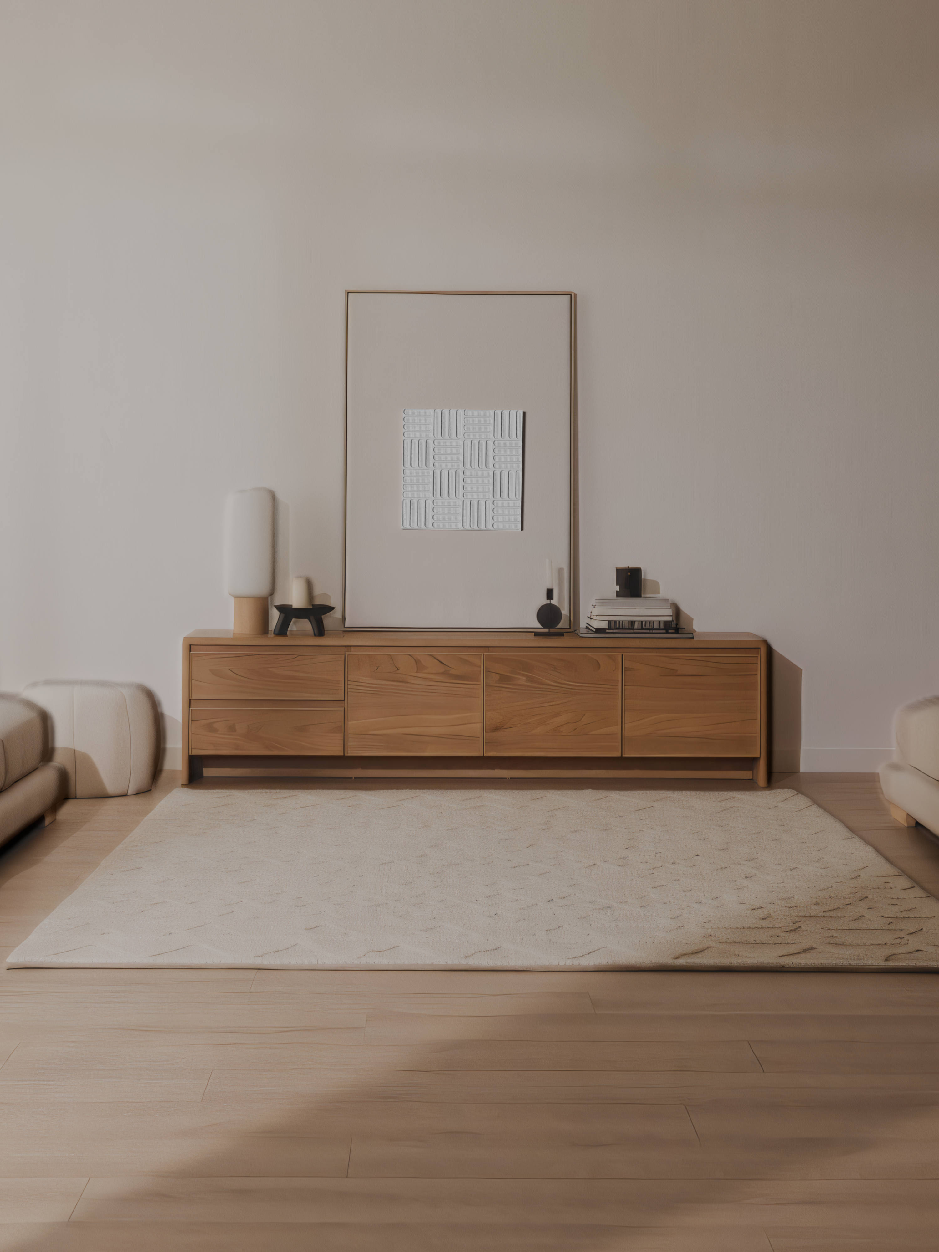 Parametric Weave Relief - Modern Capsule Pattern Wall Art