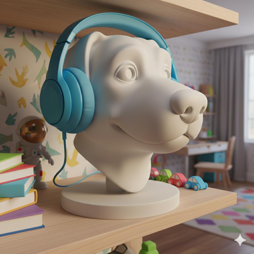 Cool Dog Headphone Stand