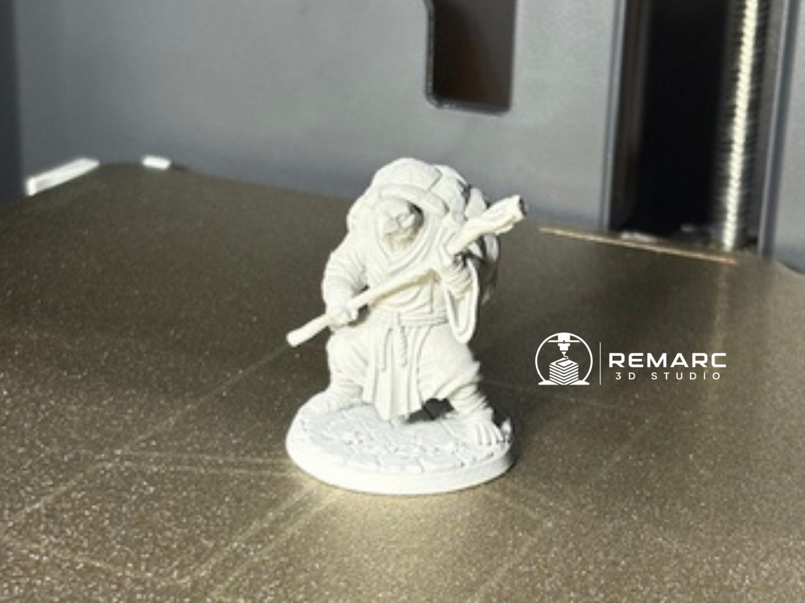 Miniatura 4 do modelo 3D Turtle Monk Warrior – 50mm