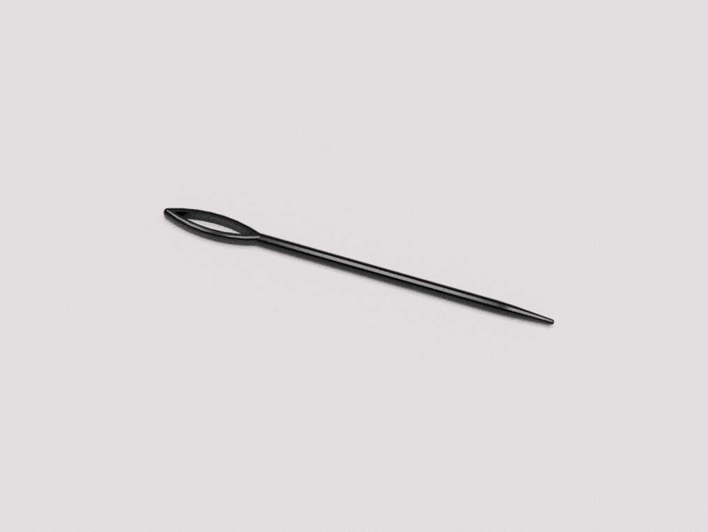 Aiguille de tissage - weaving needle