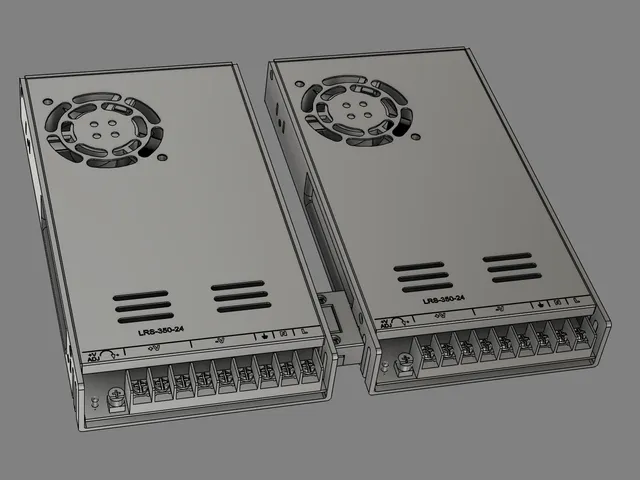Meanwell LRS and other low profile PSU joiner for stability