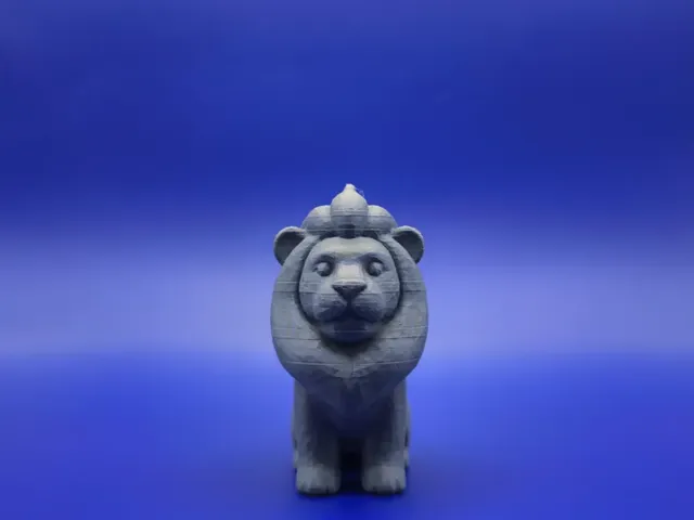 The Brave Little King: A Chibi Lion