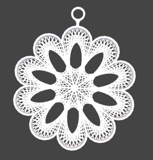 Decoration stringart