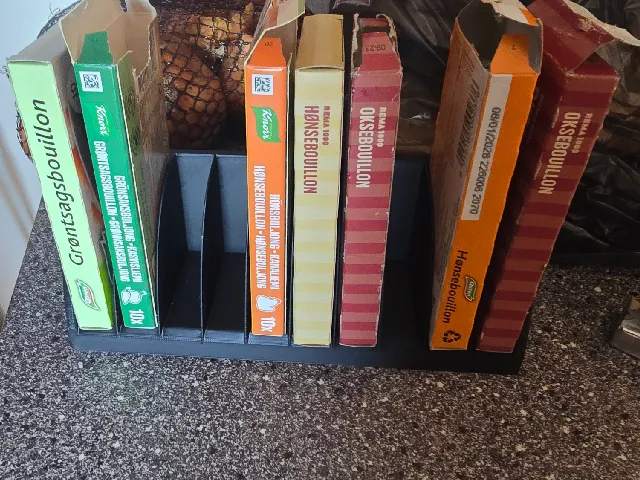 Bouillon Cube Box Organizer (10 or 8 boxes)