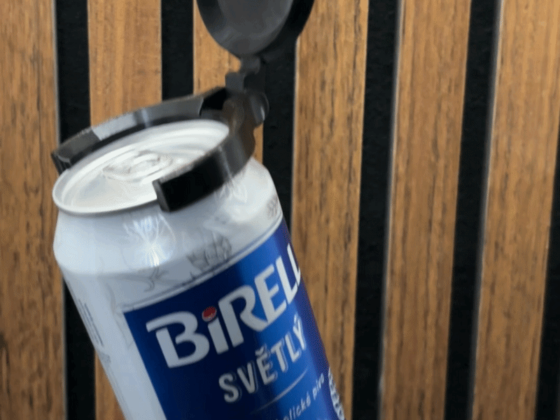 Miniatura 5 do modelo 3D CAN LID 500/330/250 ml STRONG BASIC