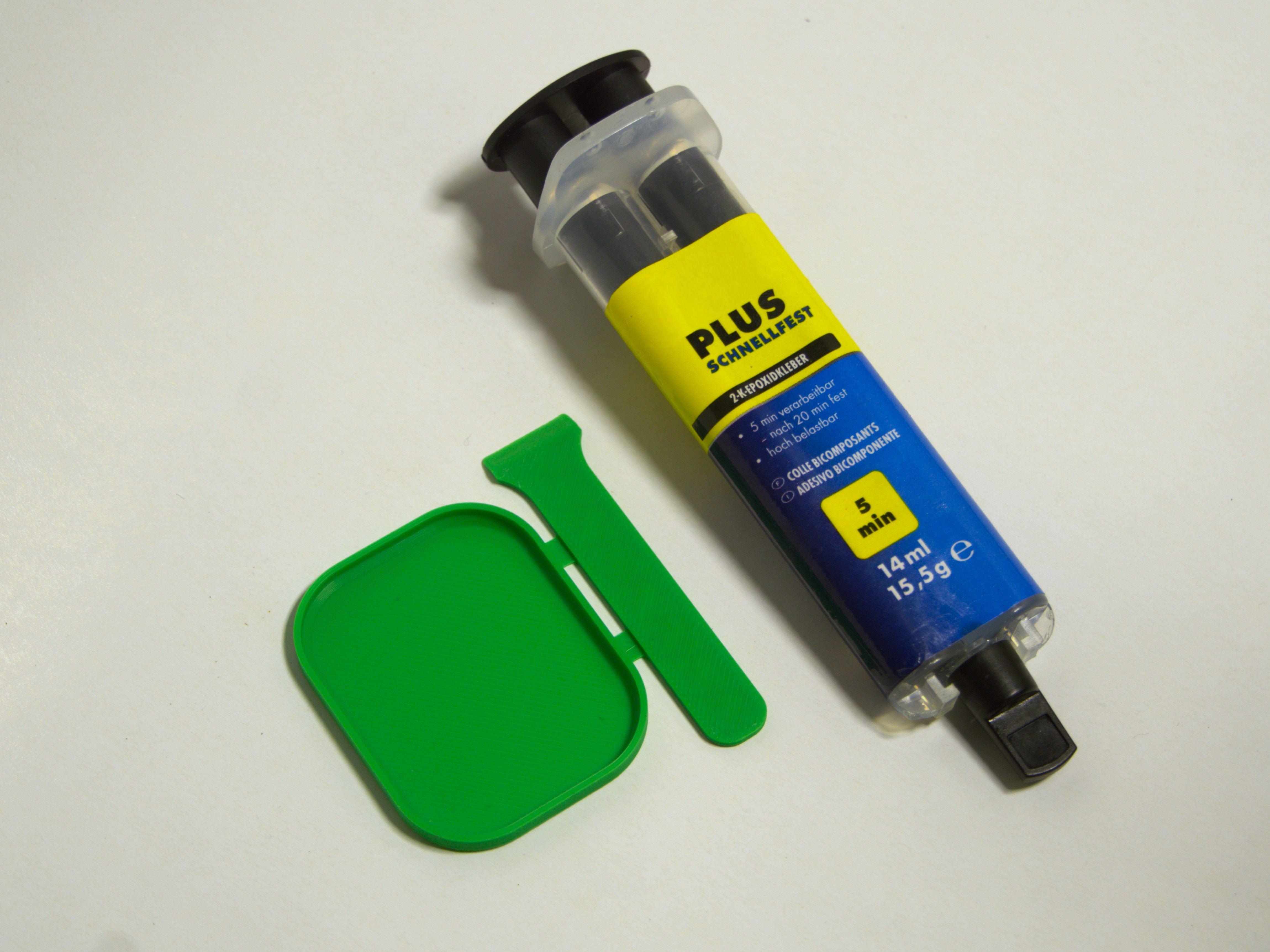 Small Glue Mixing Tray with Snap‑Off Spatula