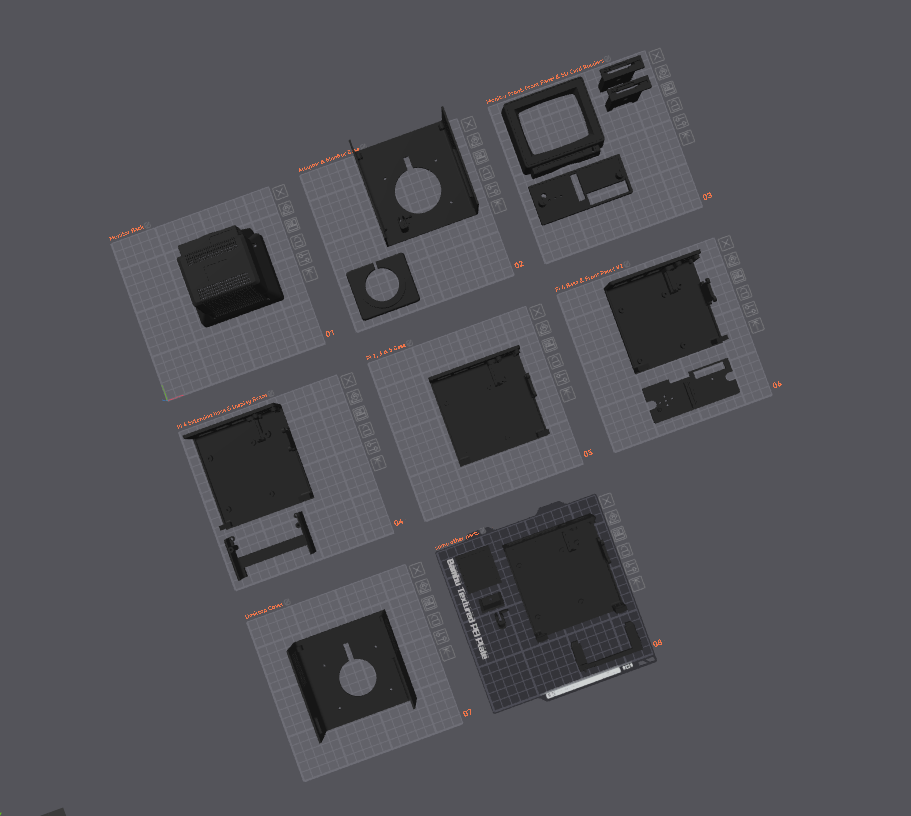 Extended STL 3D model