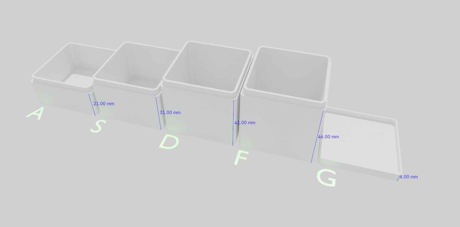 Storage boxes
