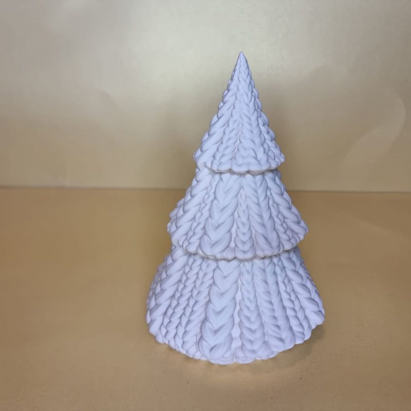 Knitted christmastree by 3D MAGIC | Download free STL model ...