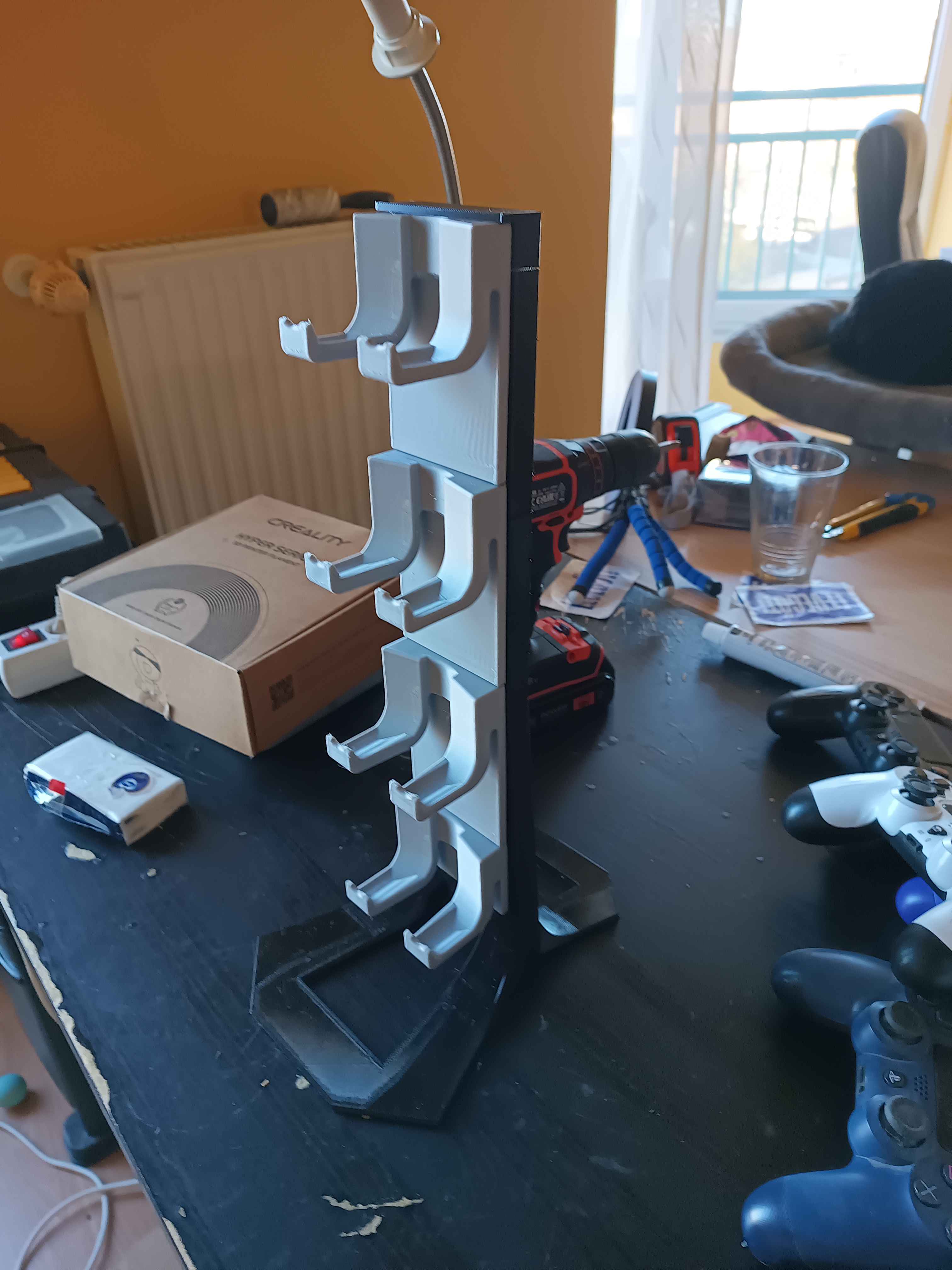 DS4-PS4 controller console stackable, expandable no screw assembly — miniatura 2