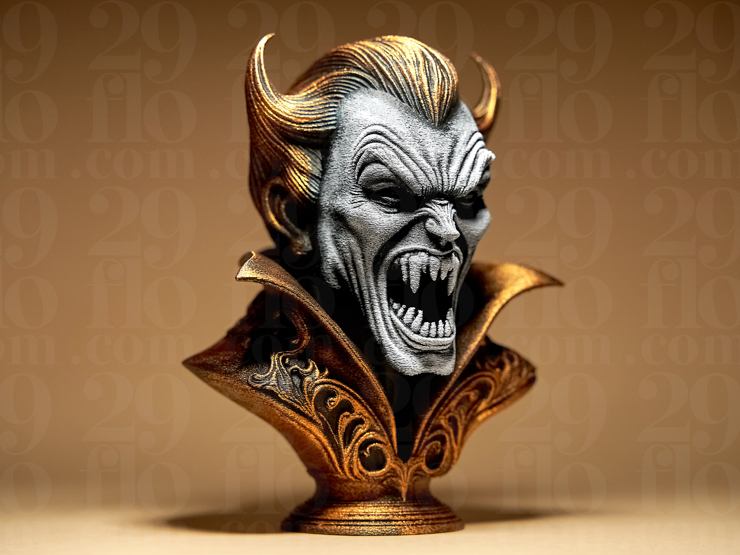 Miniatura 9 do modelo 3D Dracula Bust
