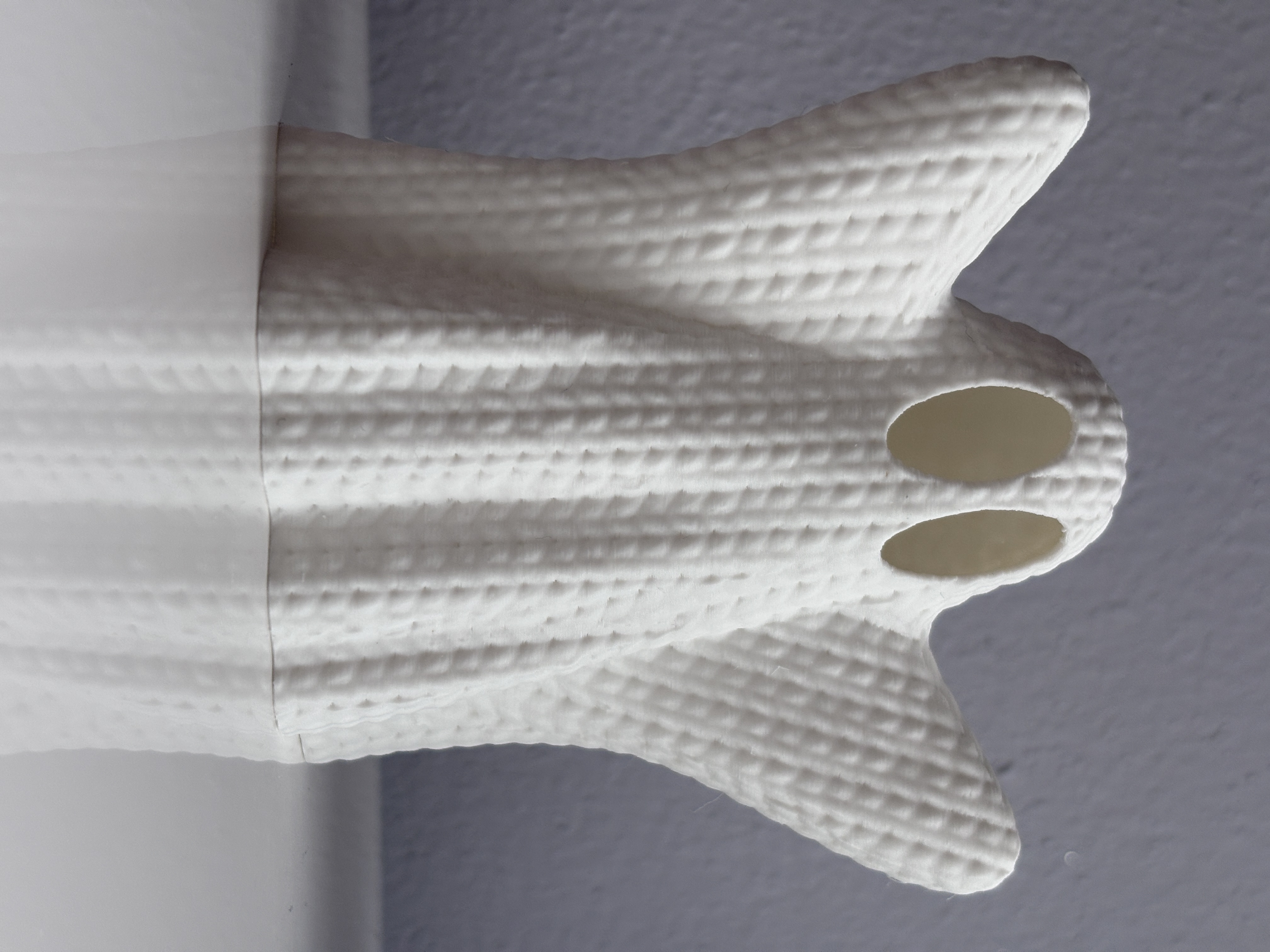 Knitted Style Halloween Ghost - LED Tea Light Holder — miniatura 6