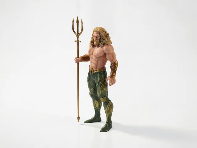 Aquaman Figurine DC Comics Hero 3D Printable