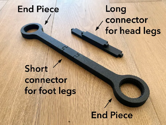GhostBed Split King Bed Ties