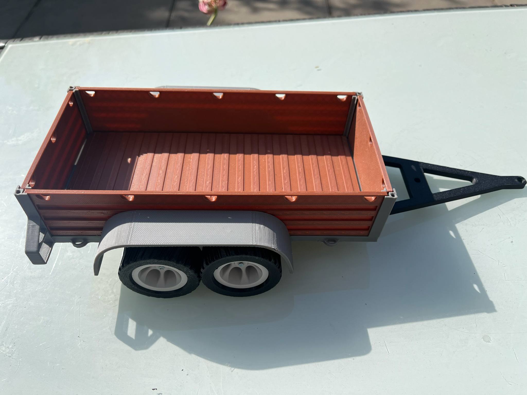 Truck for RC car expedition off-road car 1:10, 1:12