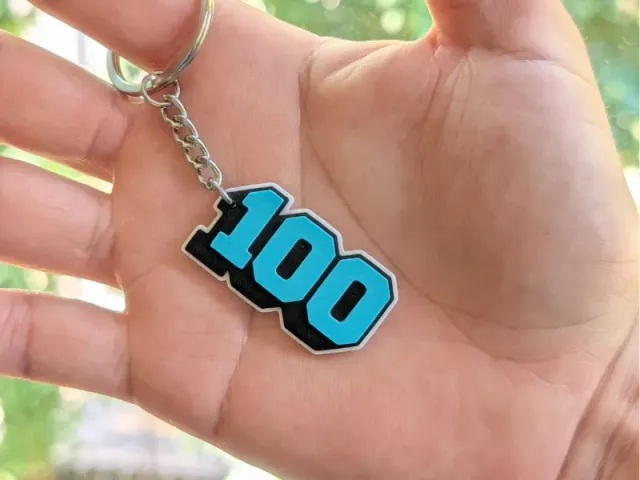 100 - Keychain