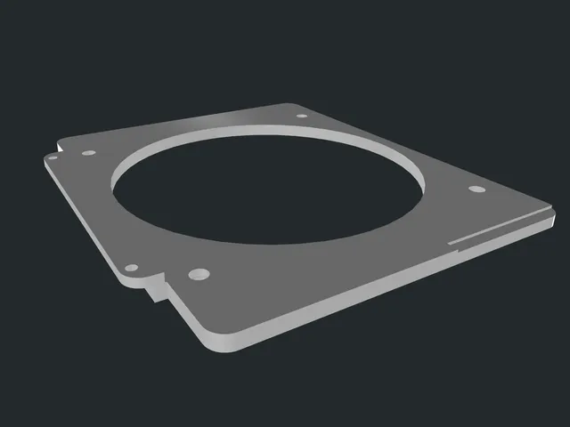 NCase M2 Grater - Single 120mm Front Fan Bracket v2.2