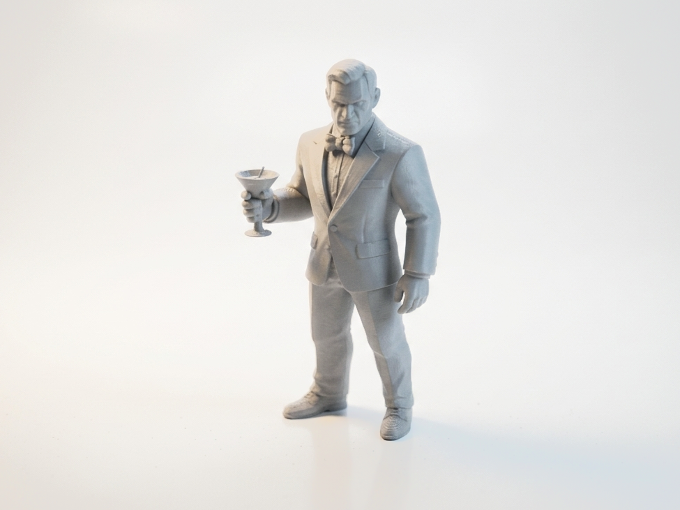 James Bond Figurine Movies & TV Collectible 3D Printable