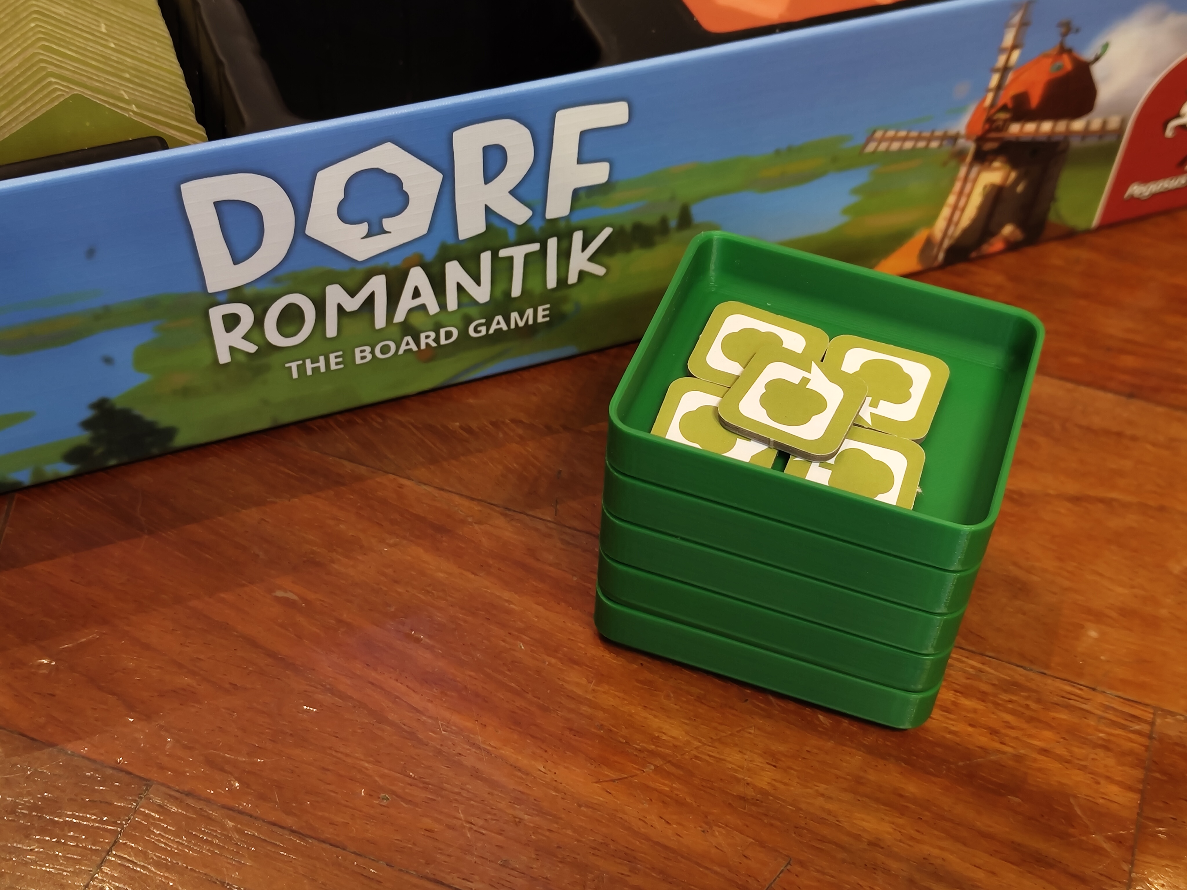 Dorfromantik stackable token trays