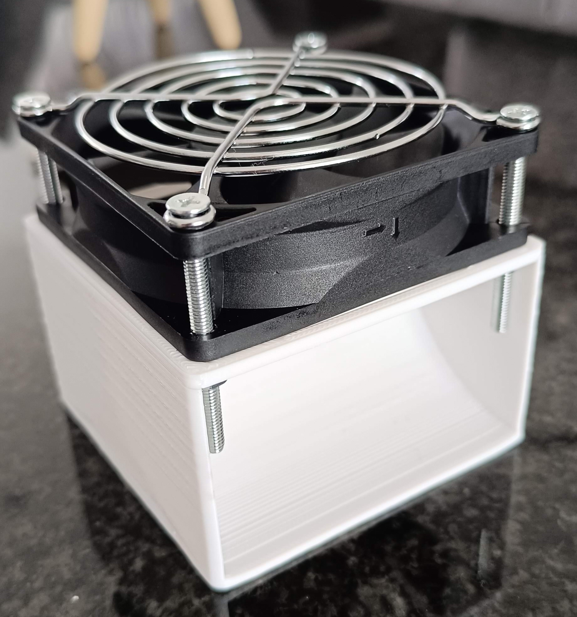 80mm Fan Air Splitter 3D model
