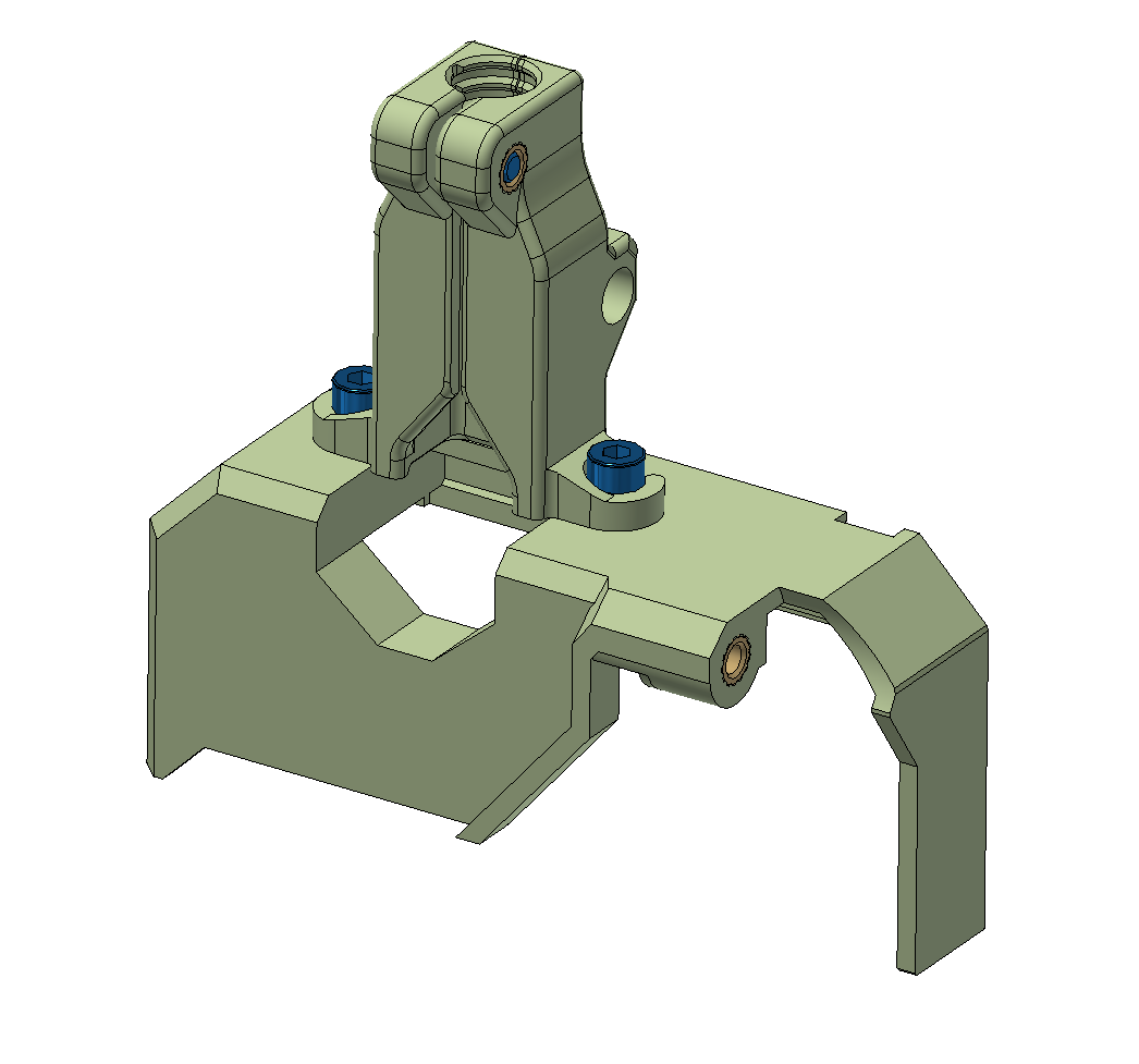 Prusa XL Dwarf Cover and Cable Mount - Threaded Inserts - Strain Relief for Extruder Stop Error 17536