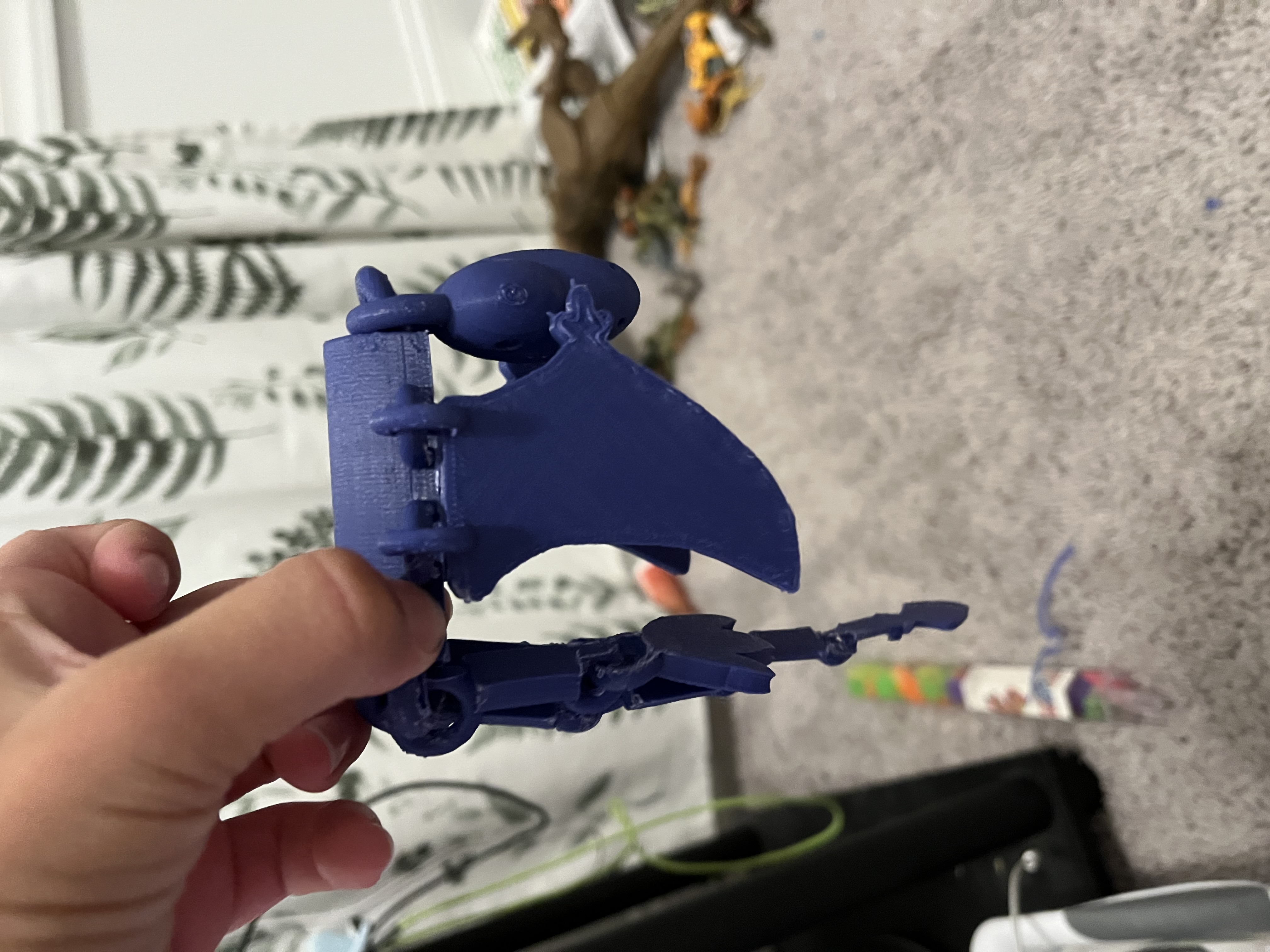 Miniatura 6 do modelo 3D Articulated Dimorphodon