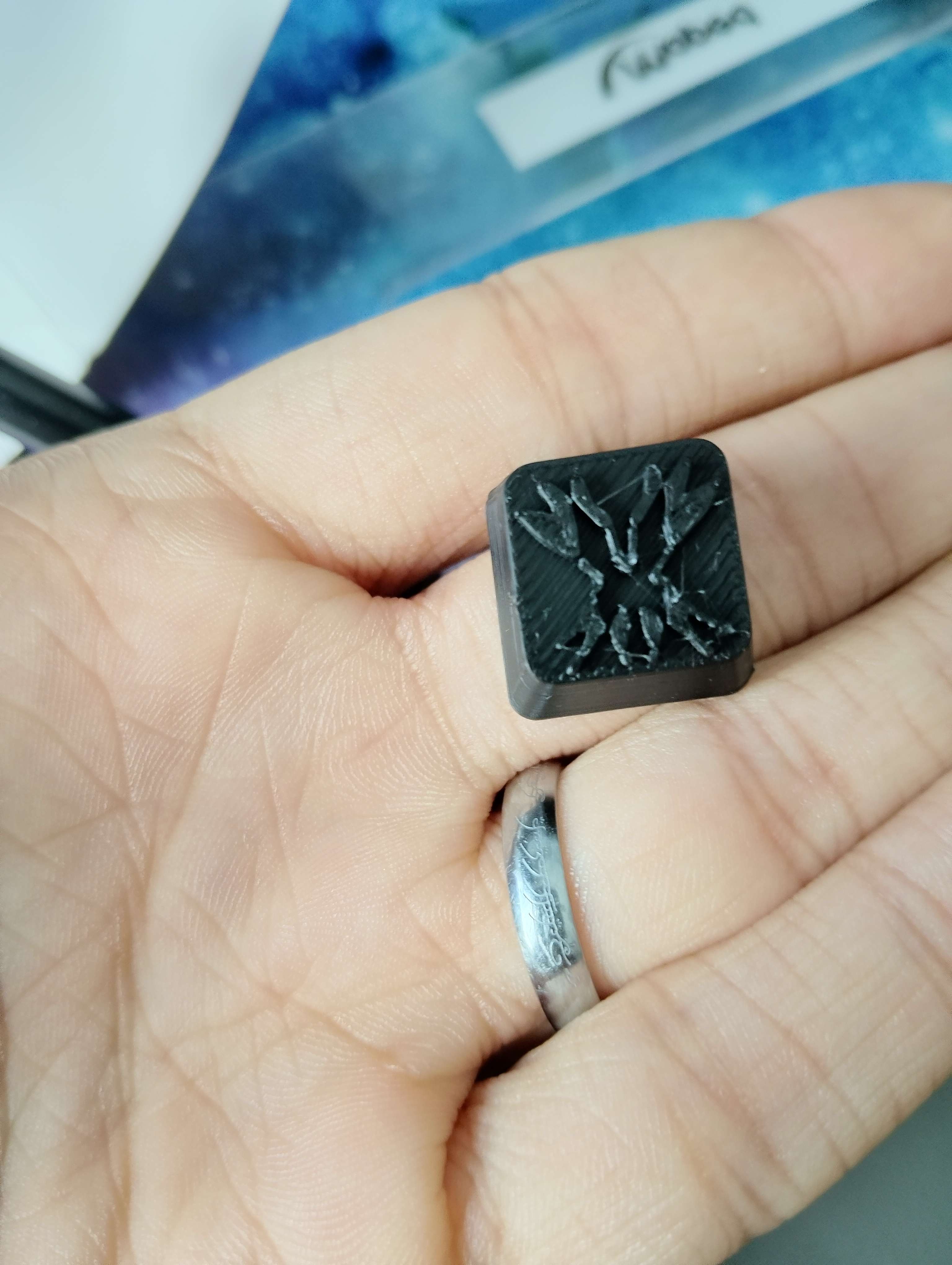 Until then logo keycap 3D model