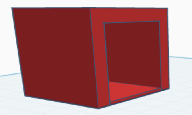 Miniatura 2 do modelo 3D Cube clock holder