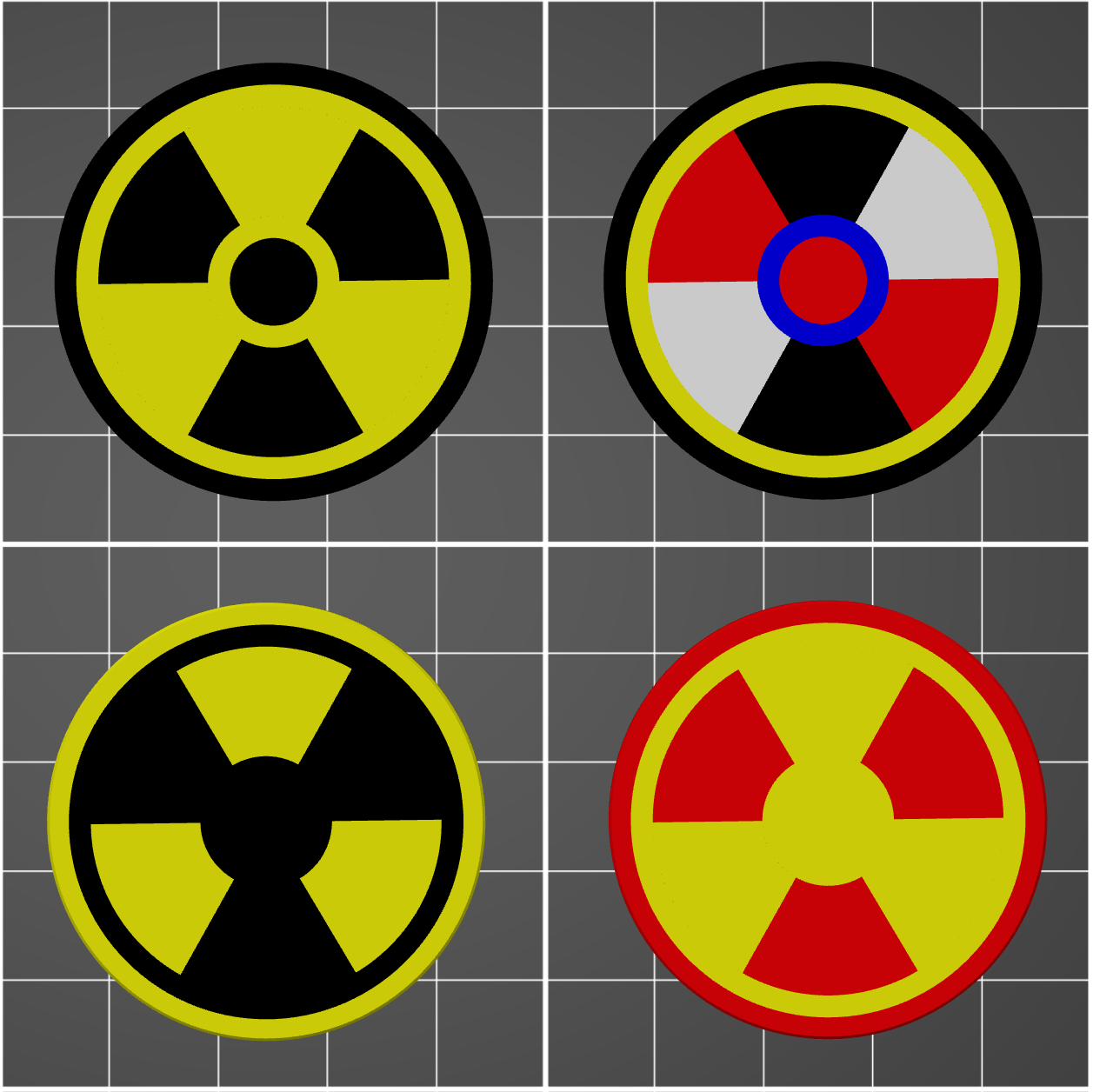 Miniatura 2 do modelo 3D Maker Chip Blank Hazmat